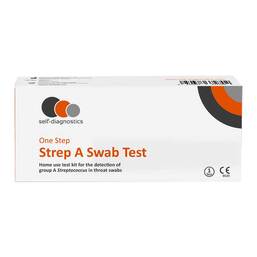 Abbildung: Strep A Test Testkassette Home Use Rachenabstrich 1 St, Test PZN 19212124