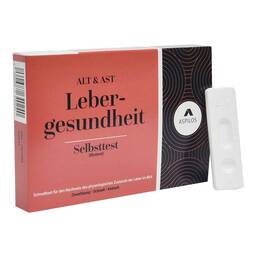 Abbildung: Aspilos Selbsttest Lebergesundheit Ast & Alt 1 St, Test PZN 19213365