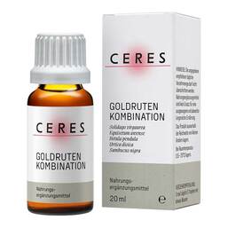 Abbildung: CERES Goldruten Solidago Kombination Tropfen 20 ml, Tropfen PZN 19213431