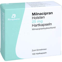 Abbildung: Milnacipran Holsten 25 mg Hartkapseln 100 St, Hartkapseln PZN 19216062