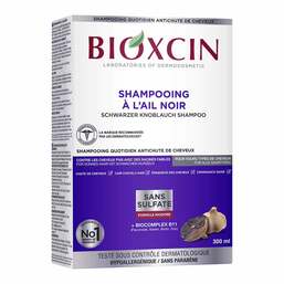 Abbildung: Bioxcin schwarzer Knoblauch Shampoo 300 ml, Shampoo PZN 19216180