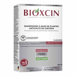 Abbildung: Bioxcin Shampoo gegen Haarausfall norm. + trocken.Haar 300 ml, Shampoo PZN 19216211