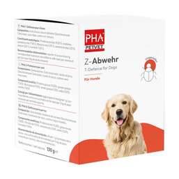 Abbildung: PHA Z-Abwehr Erg.Futtermittel Pulver für Hunde 130 g, Pulver PZN 19225664