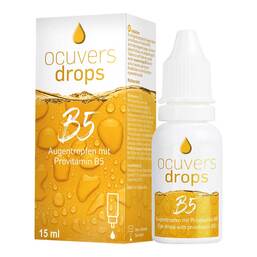 Abbildung: Ocuvers drops B5 Augentropfen 15 ml, Augentropfen PZN 19226008