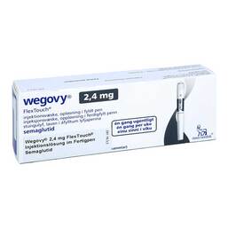 Abbildung: Wegovy 2,4 mg Flextouch Injektionslösung Fertigpen 1X3 ml, Injektionslösung PZN 19234114