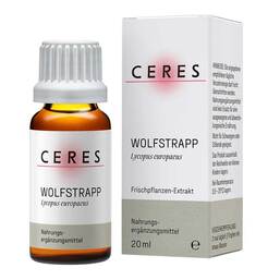 Abbildung: CERES Wolfstrapp Lycopus europaeus Extrakt Tropfen 20 ml, Tropfen PZN 19237549
