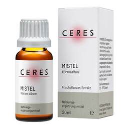 Abbildung: CERES Mistel Viscum album Extrakt Tropfen 20 ml, Tropfen PZN 19237555