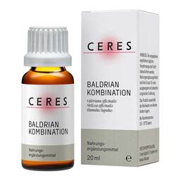 Abbildung: CERES Baldrian Valeriana Kombination Tropfen 20 ml, Tropfen PZN 19237590