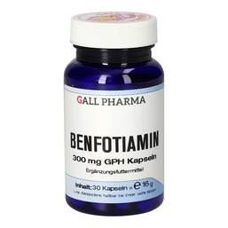 Abbildung: Benfotiamin 300 mg GPH Kapseln vet. (für Tiere) 30 St, Kapseln PZN 19248381 