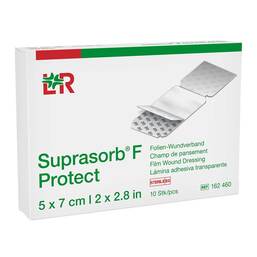 Abbildung: Suprasorb F Protect Folien-Wundverband 5x7 cm ste. 10 St, Verband PZN 19251093