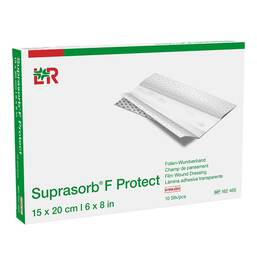 Abbildung: Suprasorb F Protect Folien-Wundverband 15x20 cm ste. 10 St, Verband PZN 19251147
