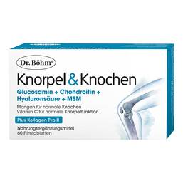 Abbildung: Dr. Böhm Knorpel & Knochen Tabletten 60 St, Tabletten PZN 19267183