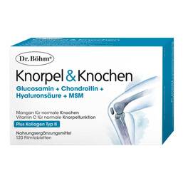 Abbildung: Dr. Böhm Knorpel & Knochen Tabletten 120 St, Tabletten PZN 19267208