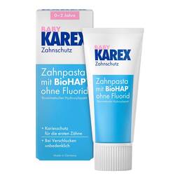 Abbildung: Baby Karex Zahnpasta 50 ml, Zahnpasta PZN 19270334