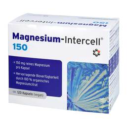 Abbildung: Magnesium-Intercell 150 Kapseln 120 St, Kapseln PZN 19275627