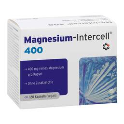 Abbildung: Magnesium-Intercell 400 Kapseln 120 St, Kapseln PZN 19275656