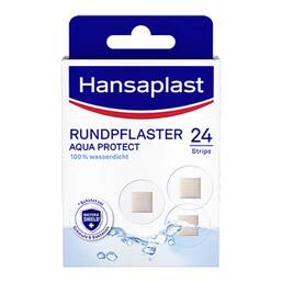 Abbildung: Hansaplast Aqua Protect Rundpflaster 24 St, Pflaster PZN 19278092