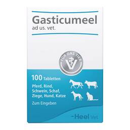 Abbildung: Gasticumeel ad us.vet.Tabletten 100 St, Tabletten PZN 19280953