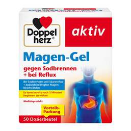 Abbildung: Doppelherz Magen-Gel gegen Sodbrennen + bei Reflux 50X10 ml, Gel PZN 19282691