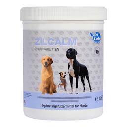 Abbildung: Zilcalm Erg.Futtermittel Kautabletten für Hunde 90 St, Kautabletten PZN 19292494