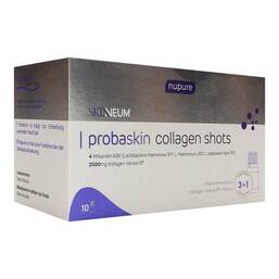 Abbildung: Nupure probaskin Kollagen SHOT + Bakterienkulturen 10 St, Trinkampullen PZN 19293619