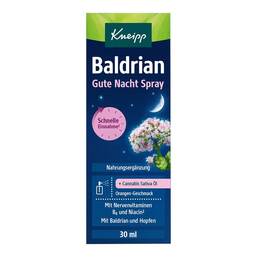 Abbildung: Kneipp Baldrian Gute Nacht Spray 30 ml, Spray PZN 19303625