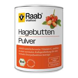 Abbildung: Raab Vitalfood Hagebutte Bio Pulver 150 g, Pulver PZN 19304228