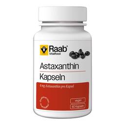 Abbildung: Raab Vitalfood Astaxanthin Kapseln 60 St, Kapseln PZN 19304381