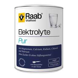 Abbildung: Raab Vitalfood Elektrolyte pur Pulver 170 g, Pulver PZN 19304398