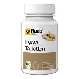 Abbildung: Raab Vitalfood Ingwer Bio Pulver 360 St, Tabletten PZN 19304530