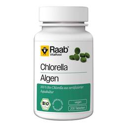 Abbildung: Raab Vitalfood Chlorella Bio Presslinge 200 St, Tabletten PZN 19304599