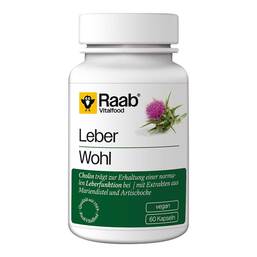 Abbildung: Raab Vitalfood Leberwohl Kapseln 60 St, Kapseln PZN 19304688