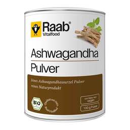 Abbildung: Raab Vitalfood Ashwagandha Pulver Bio 100 g, Pulver PZN 19304866