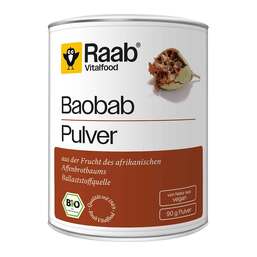 Abbildung: Raab Vitalfood Baobab Pulver Bio 90 g, Pulver PZN 19304889