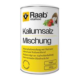 Abbildung: Raab Vitalfood Kaliumsalz Mischung Pulver 200 g, Pulver PZN 19305274