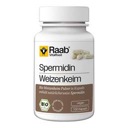 Abbildung: Raab Vitalfood Spermidin Bio Kapseln 100 St, Kapseln PZN 19305593