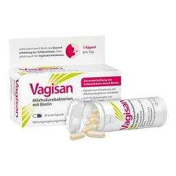 Abbildung: Vagisan Milchsäurebakterien mit Biotin Kapseln 30 St, Kapseln PZN 19335708
