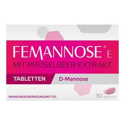 Abbildung: Femannose E Tabletten 30 St, Tabletten PZN 19339043