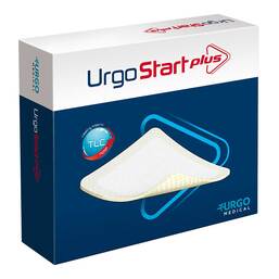 Abbildung: Urgostart Plus Absorb 6x6 cm Wundauflage 10 St, Verband PZN 19342482