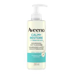 Abbildung: Aveeno Calm + Restore nährender Hafer Gesichtsreinigung 200 ml, Flüssigseife PZN 19342915