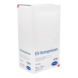 Abbildung: ES-Kompressen steril 10x20 cm 8fach 25X2 St, Kompressen PZN 19346770