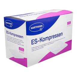 Abbildung: ES-Kompressen steril 10x20 cm 12fach Großpackung 20X5 St, Kompressen PZN 19346787
