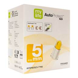 Abbildung: Mylife Autoprotect Pro Sich.-Pen-Nadeln 5 mm 31 G 100 St, Kanüle PZN 19348869