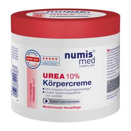 Abbildung: Numis med Urea 10% Körpercreme 400 ml, Creme PZN 19349047