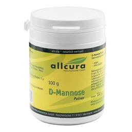 Abbildung: D-Mannose Pulver 100 g, Pulver zur Herstellung einer Lösung zum Einnehmen PZN 19350458