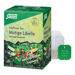Abbildung: Krafttier Tee Mutige Libelle Bio Salus Filterbeutel  15 St, Filterbeutel PZN 19351133