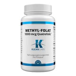 Abbildung: Methyl Folat 1000 µg Klean Labs Tabletten 60 St, Tabletten PZN 19358572