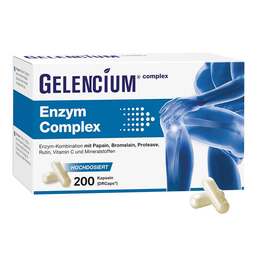 Abbildung: Gelencium Enzym Complex hochdosiert mit Bromelain Kapseln 200 St, Kapseln PZN 19360267