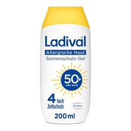 Abbildung: Ladival allergische Haut Sonnenschutz-Gel LSF 50 + 200 ml, Gel PZN 19362668