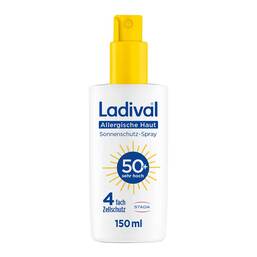 Abbildung: Ladival allergische Haut Sonnenschutz-Spray LSF50 + 150 ml, Spray PZN 19362680